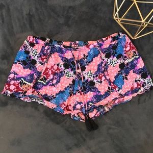 VS floral lounge shorts